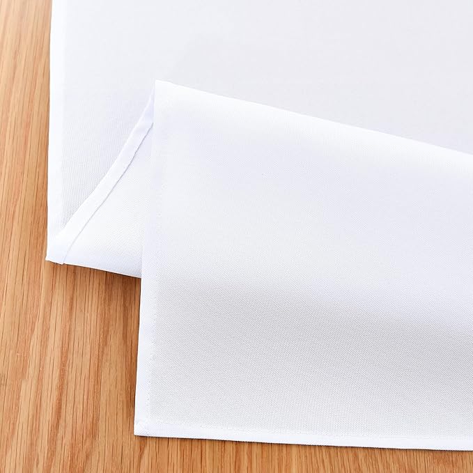 Farmhouse White Table Runner Dining Table Runners 72 Inches Long Coffee Table Runner for Dresser Living Room Bedroom Holiday Party Banquet 12X72 Inch