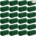 Boao 2 Pieces Floral Foam Cage Holder with Floral Foam for Fresh Flowers Cage Bowl for Table Centerpiece Flower Arrangement, Rectangle, 11.8 x 4.7 x 3.1 Inch