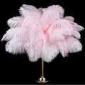 Retrowavy 30 Pcs 18-20 Inch Large Natural Ostrich Feathers Bulk for Centerpieces for Wedding Party Centerpieces Home Decoration Flower Arrangement (Pink)