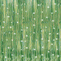 Crosize 2 Pack 3.3 x 9.9 ft Laser Green Foil Fringe Curtains Party Decorations, Laser Green Tinsel Curtain Backdrop for Parties, Door Streamers, Glitter Streamer Backdrop for Birthday Decoration