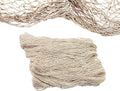 Natural Fish Net Party Decorations for Pirate Party, Hawaiian Party, Nautical Themed Cotton Fishnet Party Accessory