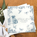 Luxury Personalized Dog Wedding Napkins, Custom Wedding Cocktail Napkins, Beverage Luncheon Cocktail Paper, Napkin for Pet Lovers, Anniversary, Bridal, Engagement Party, Bridal Shower