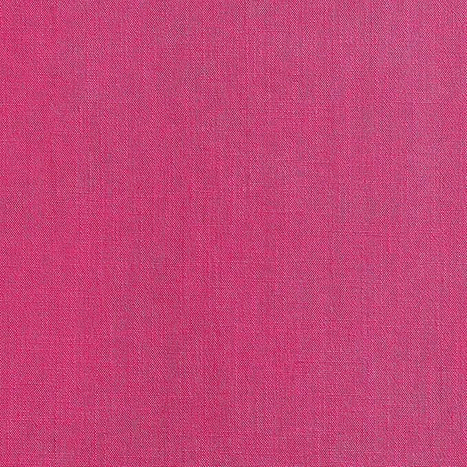 ZeeMart Linen Textured Border Table Runner, 14 x 60 Inch Hot Pink, Farmhouse Style Pink Table Runners 60 Inches Long, Easy Care Everyday Polyester Table Runner