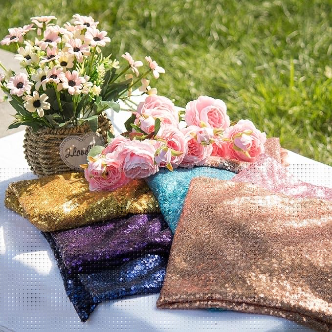 JYFLZQ Lavender Sequin Backdrop Curtains 8ft x 8ft 1 Panel Glitter Photo Booth Backdrops Sparkly Photography Background Drapes for Parties Wedding Bridal Showers